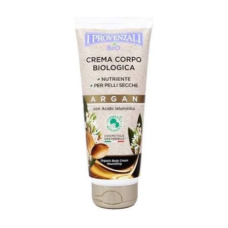 I Provenzali Argan Bio Crema Corpo Nutriente Biologica Pelli Secche 200 ml